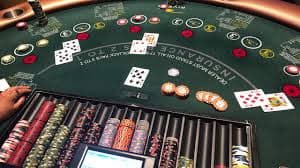 Live blackjack table interface Blackjack table on kindom